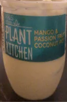 Mango and passion fruit coconut pot