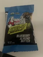 AMPED-UP Organic Protein Bars Blueberry Almond Butter