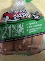 Organic sandwich rolls
