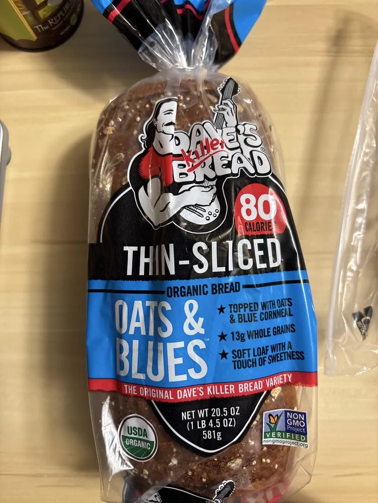 Oats And Blues Bread