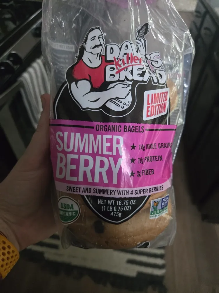 Summer Berry Organic Bagels