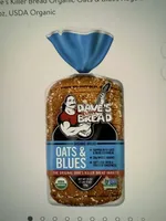Dave's killer bread, blues bread, cornmeal crust