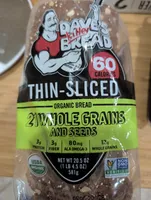 Thin-Sliced Organic Bread 21 Whole Grains and Seeds