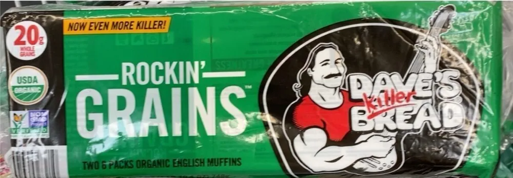 Rockin’ Grains English Muffins