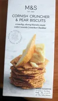 Cornish cruncher and pear biscuits