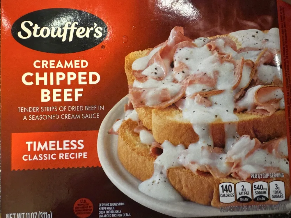 Signature classics creamed chipped beef