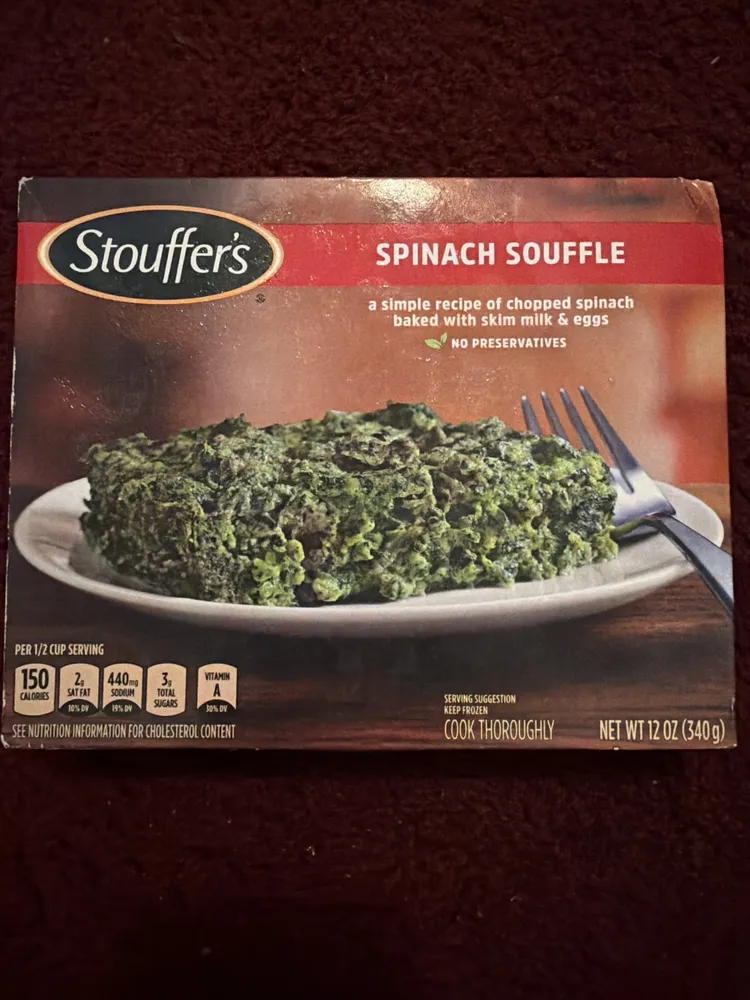 Stouffer's Spinach Souffle Simple Dishes