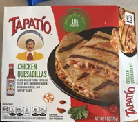 CHICKEN QUESADILLAS