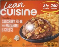 Salisbury Steak with Macaroni & Cheese