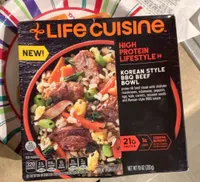 Korean style bbq beef bowl