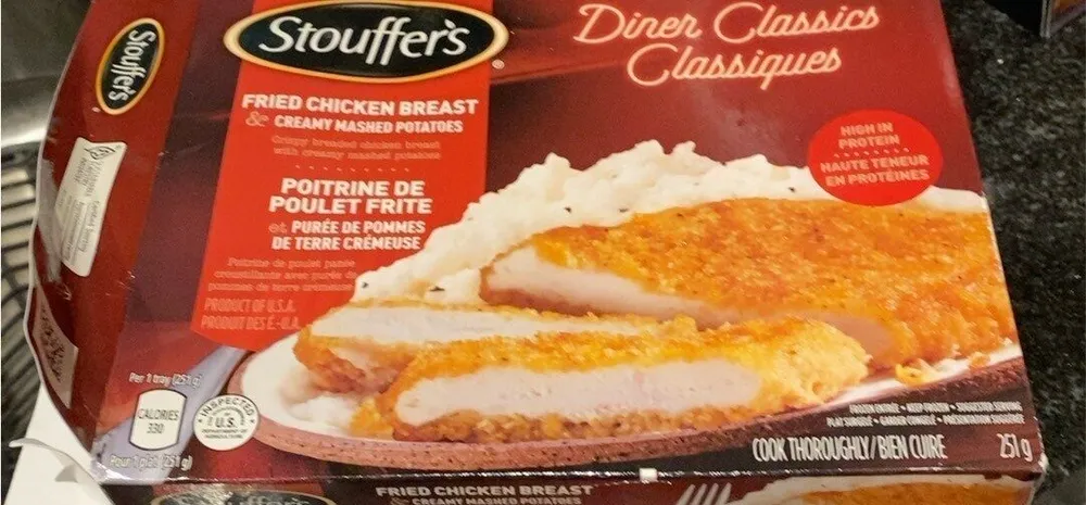 Stouffersfried chicken breast