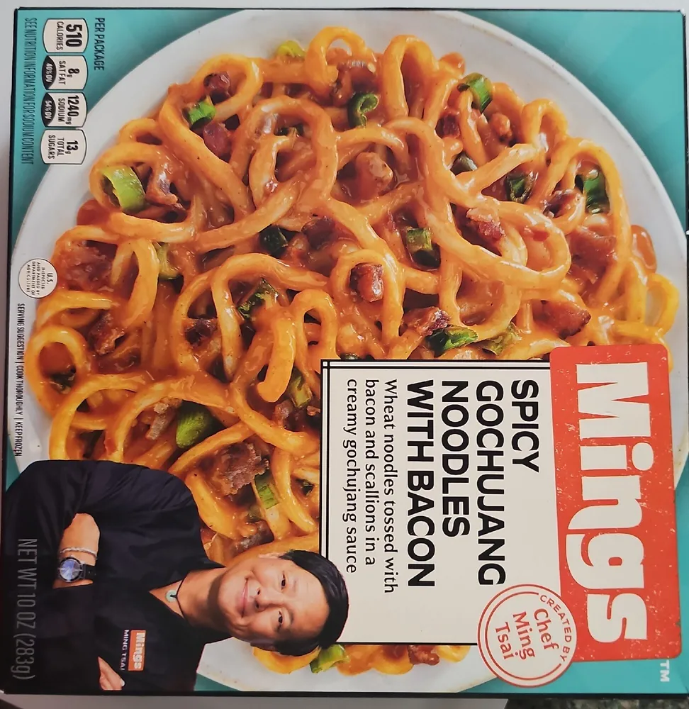 Spicy Gochyjanf Noodles With Bacon