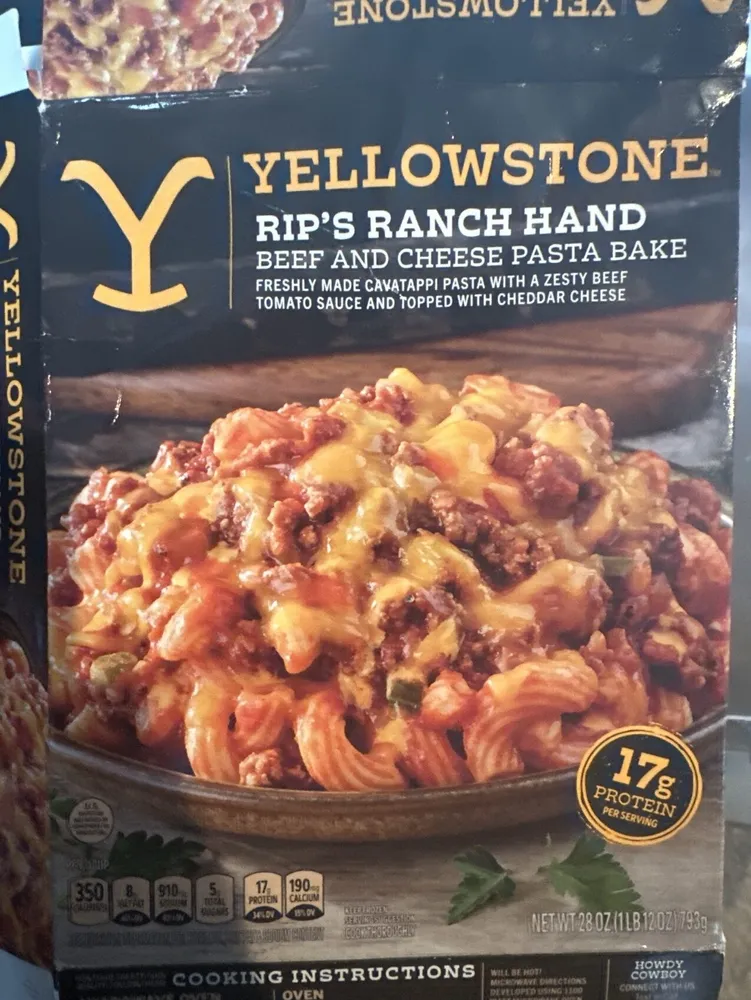 Beef And cheese pasta bake