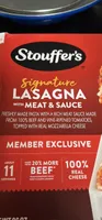 Lasagna with Meat & Sauce