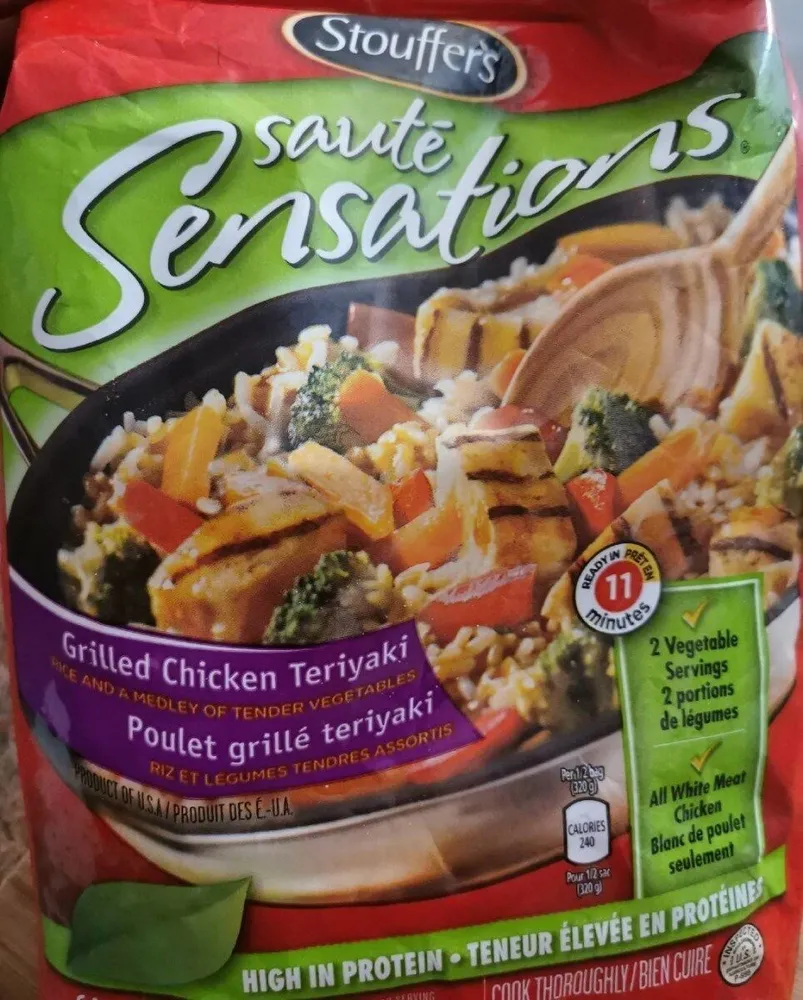 Sauté sensations poulet grillé teriyaki
