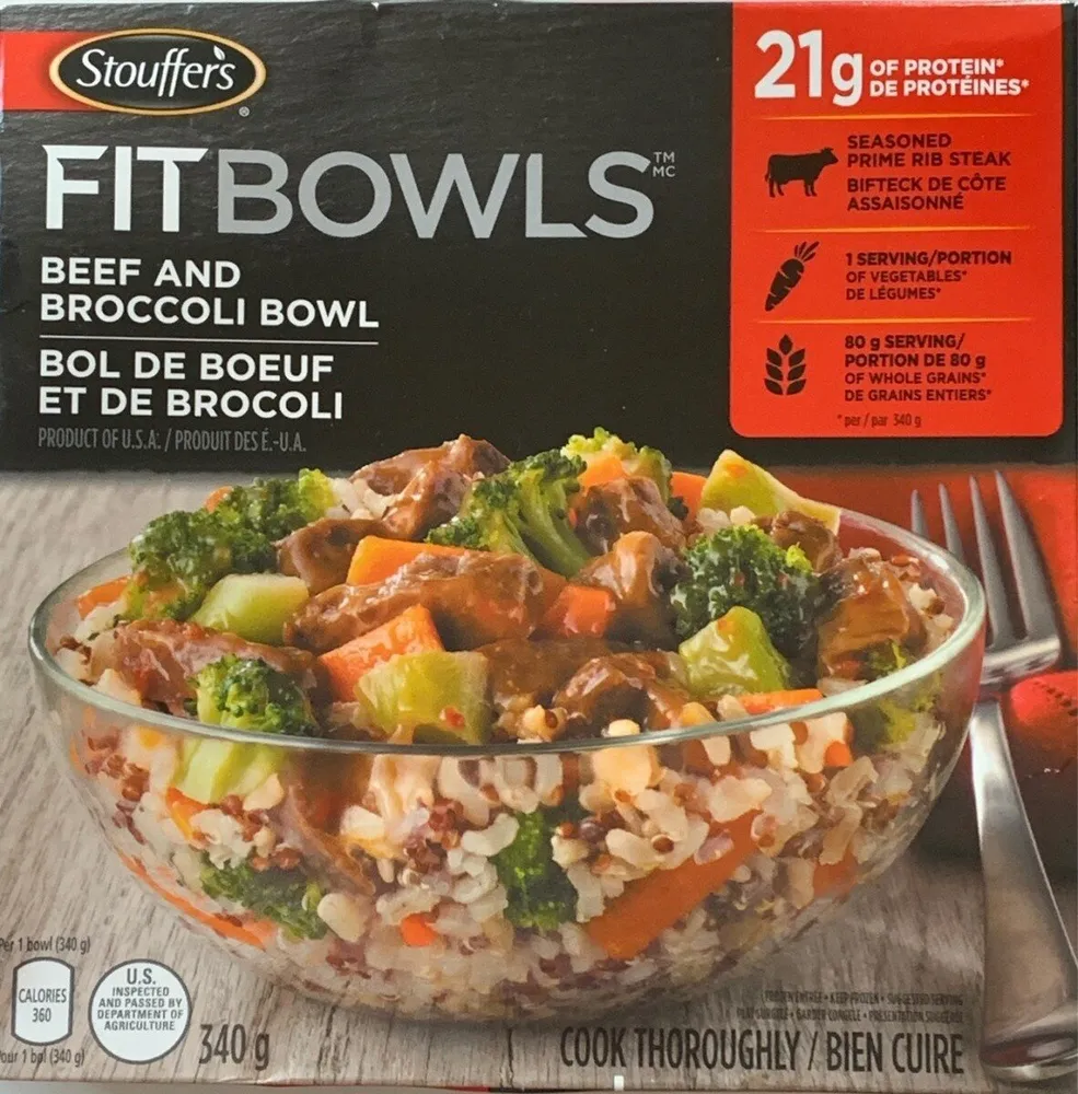 Fitbowls - boeuf et brocoli