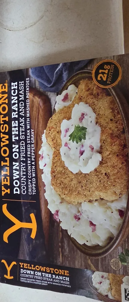 DOWN ON THE RANCH COUNTRY FRIED STEAK AND MASH