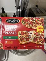 FRENCH BREAD PIZZAS DELUXE