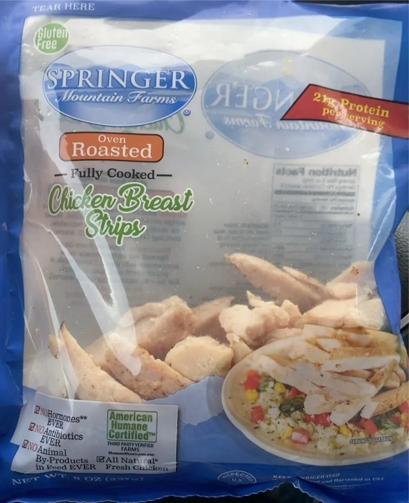 Oven Roasted Fully Cooked Chicken Breast Strips