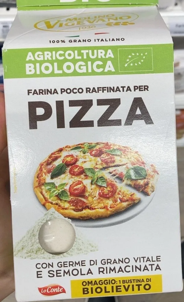 farina poco raffinata per pizza