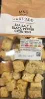 Sea Salt & Black Pepper Croutons