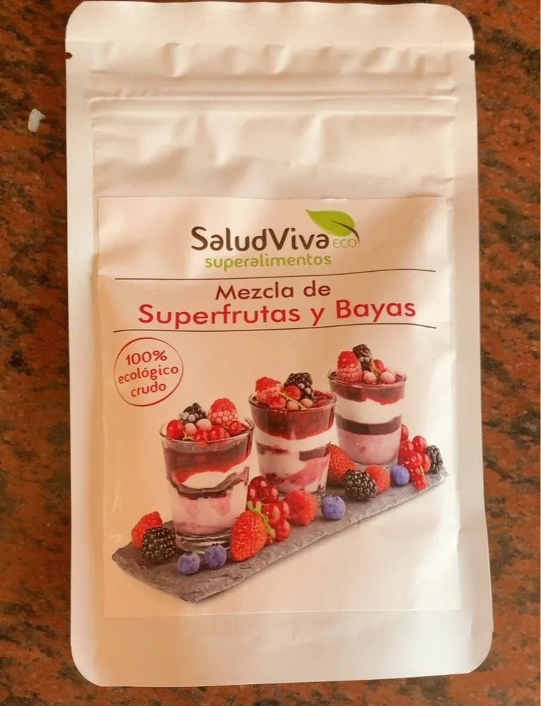 Medcla de Superfritas y Bayas
