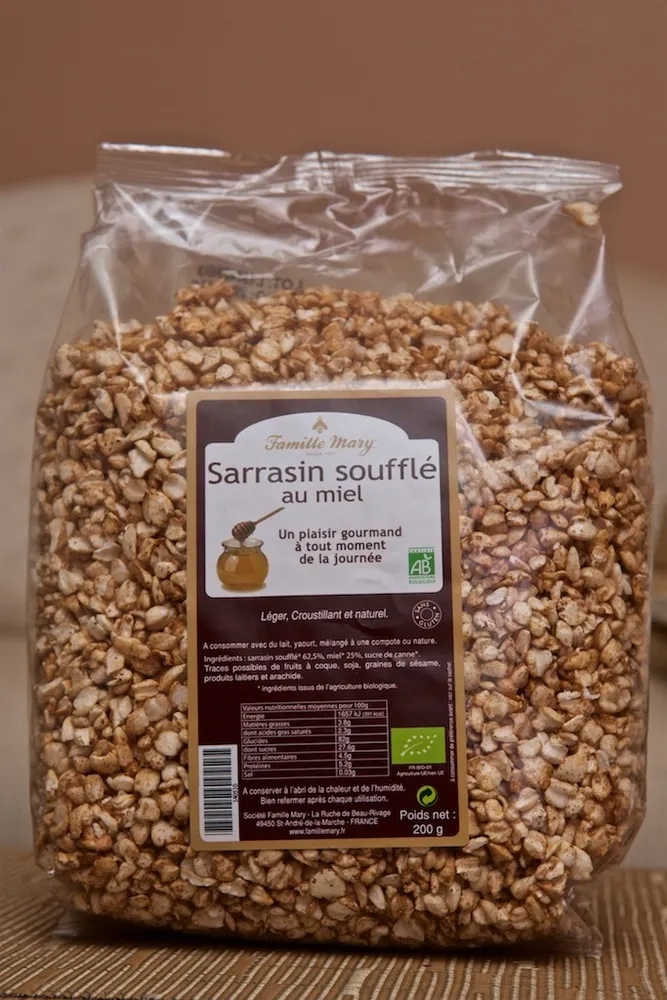 Sarrasin Soufflé au Miel Bio