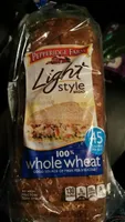 100% whole wheat light style bread