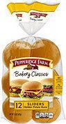 Bakery classics golden potato slider buns bag