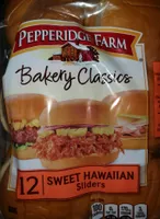 Pepperidge farm, bakery classics, sweet & soft buns