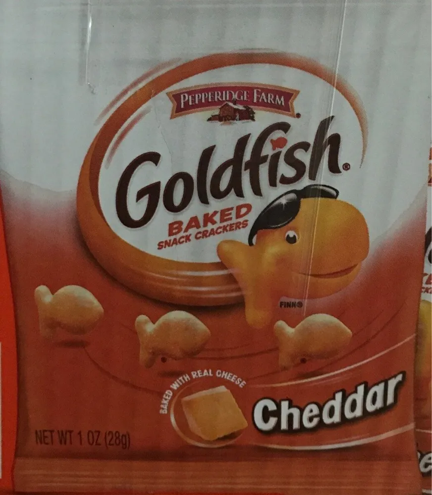 Goldfish Baked Snack Crackers, Cheddar