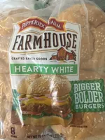 Pepperidge Farms Farmhouse Hearty White Burger Buns