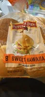 Sweet Hawaiian Hamburger Buns