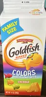 Goldfish Baked Snack Crackers, Colors Cheddar