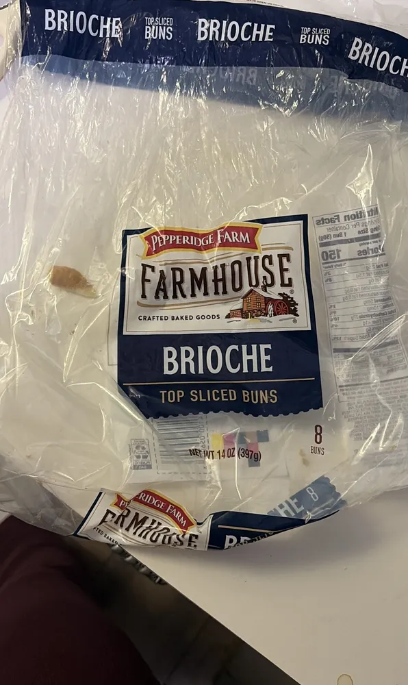 BRIOCHE TOP SLICED BUNS
