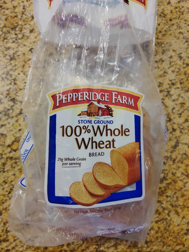 Pepperidge farm, 100% whole wheat bread