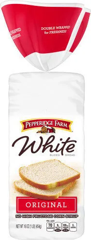bread sliced enriched white original