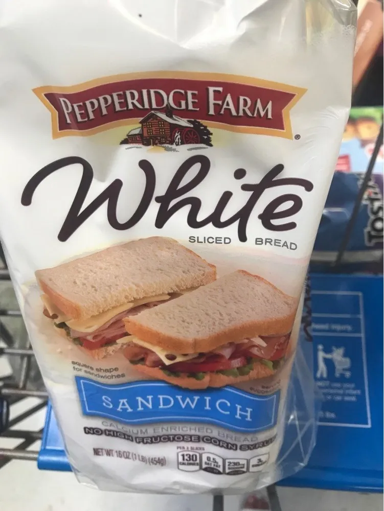 White sandwich bread
