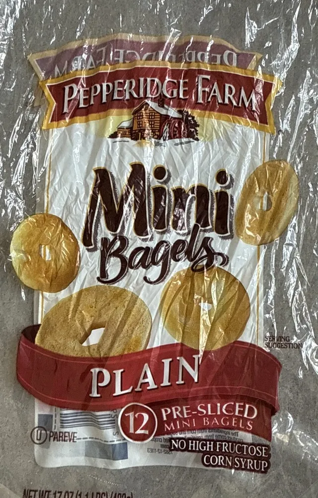Mini Bagels Plain