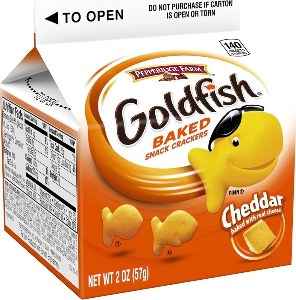 Cheddar cheese crackers