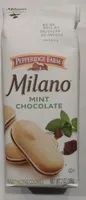 Mint Chocolate Milano Cookies