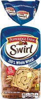 100% whole wheat bread swirl