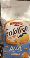 BABY CHEDDAR BAKED SNACK CRACKERS