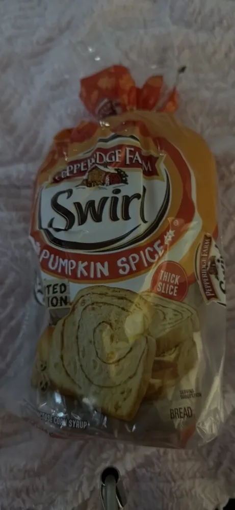 Swirl Pumpkin Spice Bread