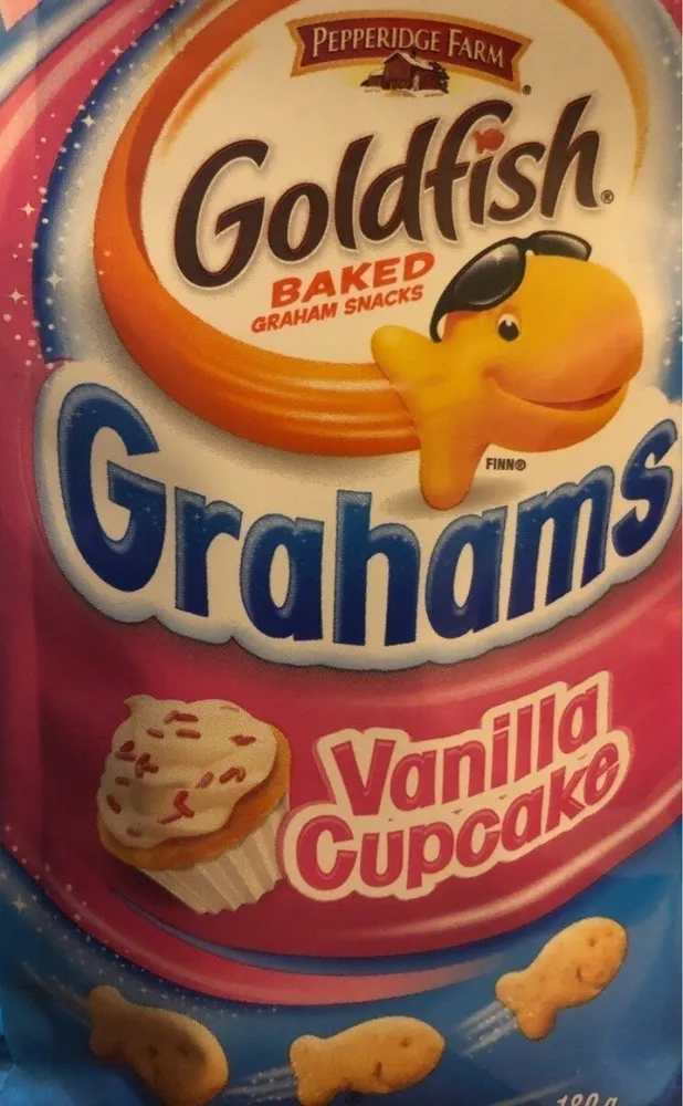 Vanilla Cupcake Goldfish grahams