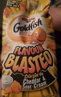 Goldfish cheddar et crème sure