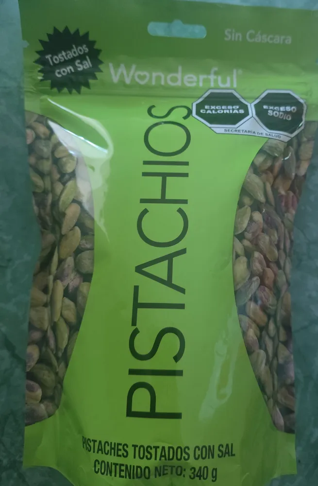 Pistaches Tostados con Sal