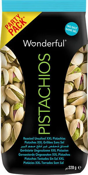 Pistachos tostados sin sal xxl
