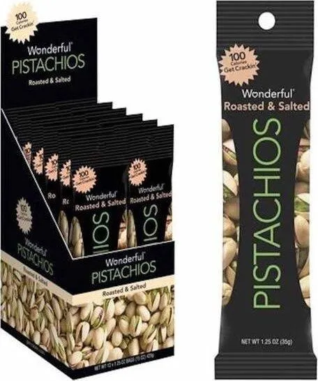 Pistachios Roasted & Salted Tube
