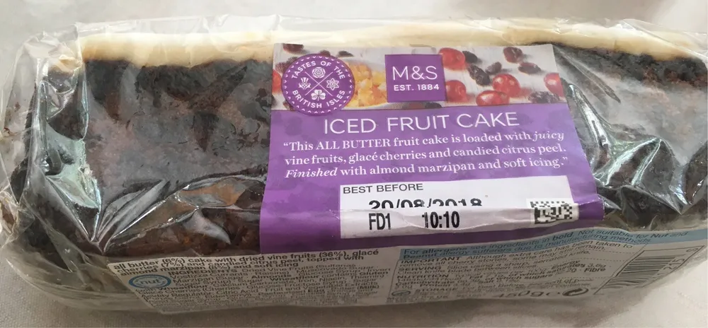 Iced Fruit Cake